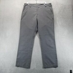 Bluffworks Pants Mens 38x34 Gray Ascender Regular Chino Office Work Travel